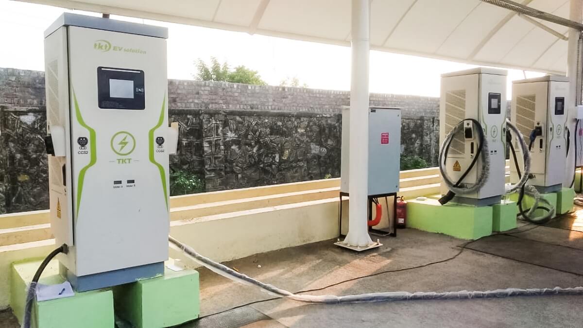 Commercial EV Charging Station